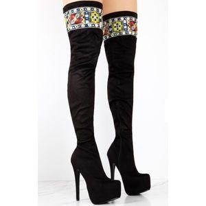 Thigh High Platform Boots